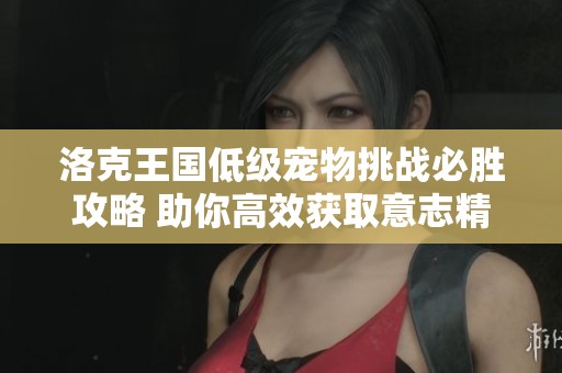 洛克王国低级宠物挑战必胜攻略 助你高效获取意志精魄提示