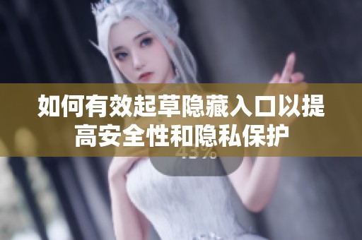 如何有效起草隐藏入口以提高安全性和隐私保护