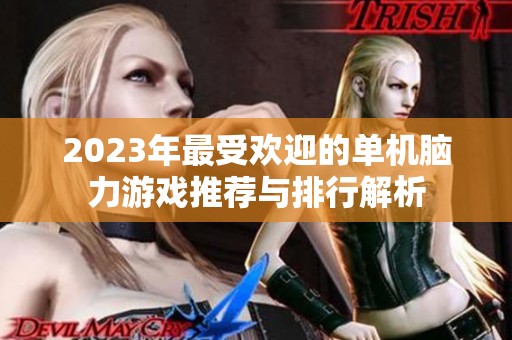 2023年最受欢迎的单机脑力游戏推荐与排行解析