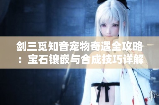 剑三觅知音宠物奇遇全攻略：宝石镶嵌与合成技巧详解