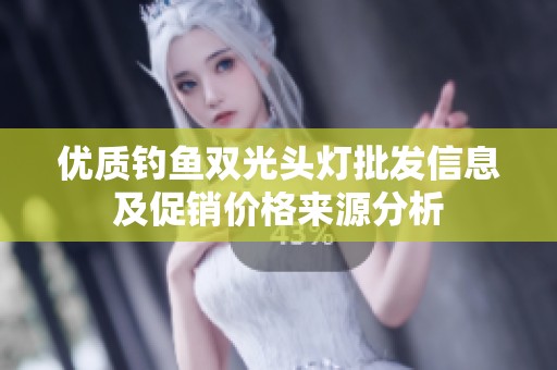 优质钓鱼双光头灯批发信息及促销价格来源分析