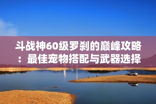斗战神60级罗刹的巅峰攻略：最佳宠物搭配与武器选择分析