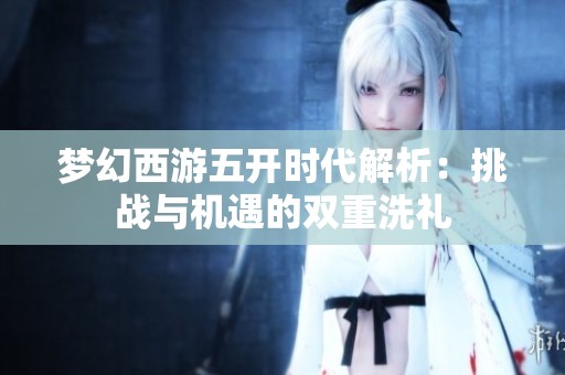 梦幻西游五开时代解析：挑战与机遇的双重洗礼