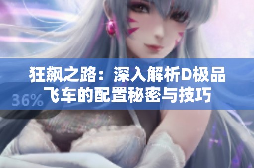 狂飙之路：深入解析D极品飞车的配置秘密与技巧