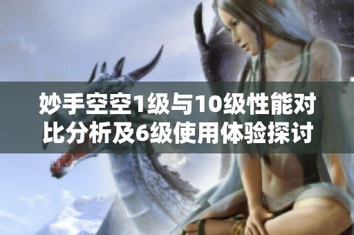 妙手空空1级与10级性能对比分析及6级使用体验探讨
