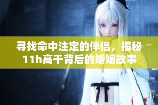 寻找命中注定的伴侣，揭秘11h高干背后的婚姻故事