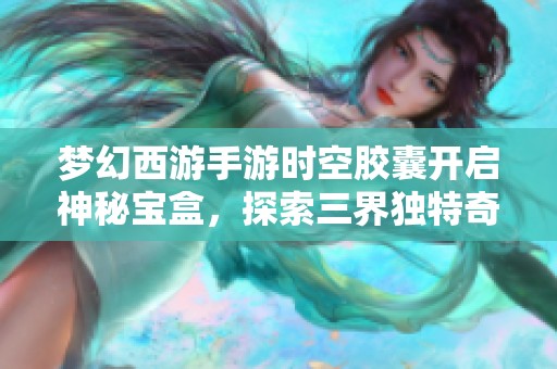 梦幻西游手游时空胶囊开启神秘宝盒，探索三界独特奇遇之旅
